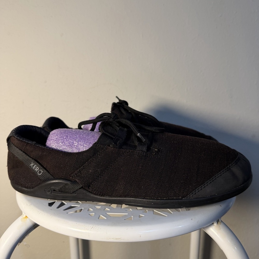 XERO Black Hana Barefoot Minimalist Shoes Men's Size 10
